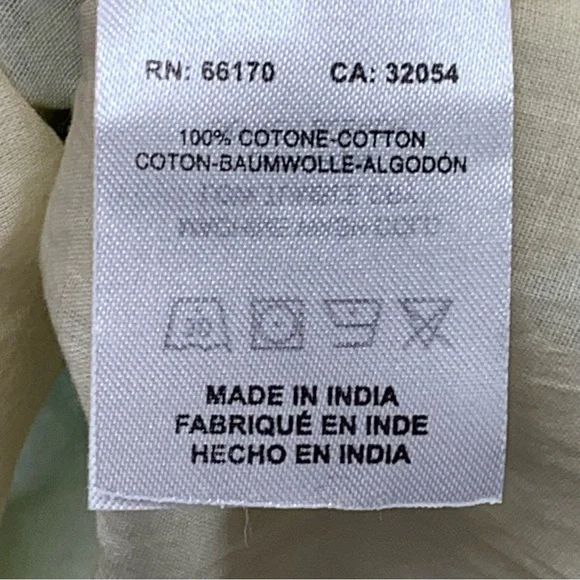 Anthropologie Ollari Ombre Lined Eyelet Pastel Sleeveless Cotton Top Blouse XS - Picture 10 of 12